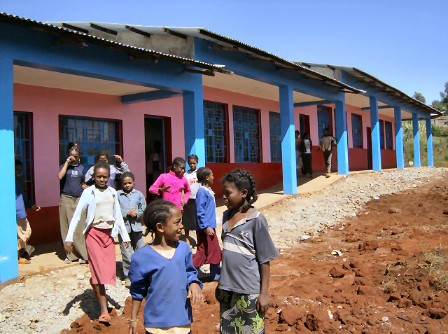 Before the new classrooms